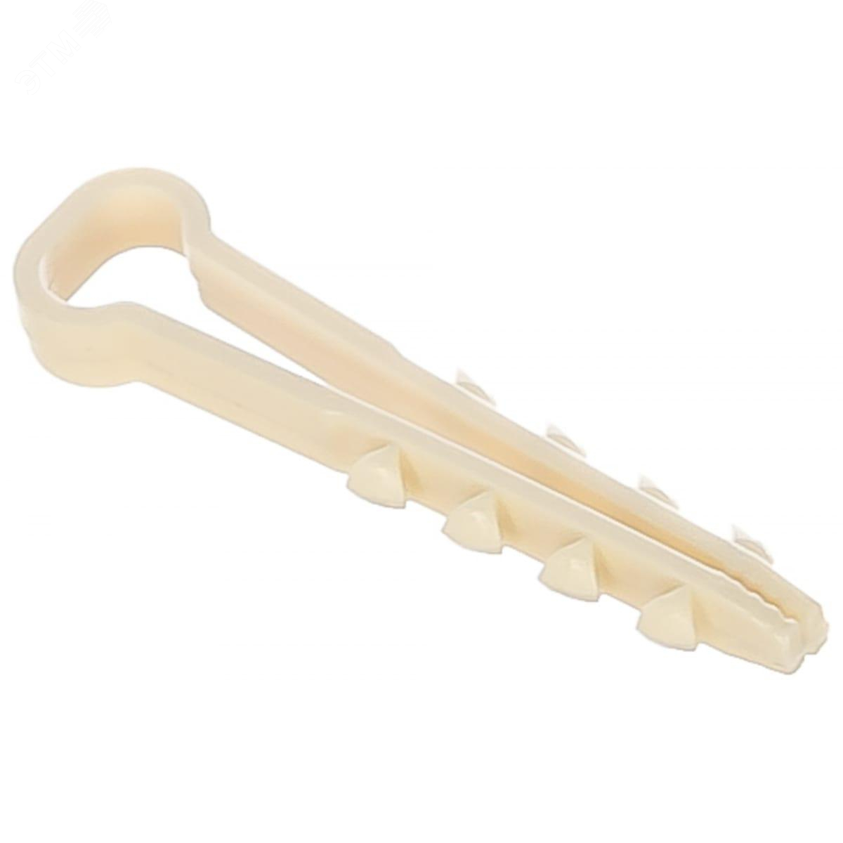 Дюбель-хомут ДХП 12–6 (бел) (100шт)