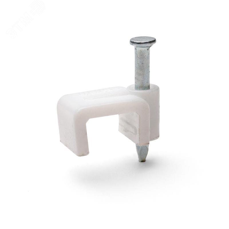 Скоба пластиковая СПП 5 (50шт)