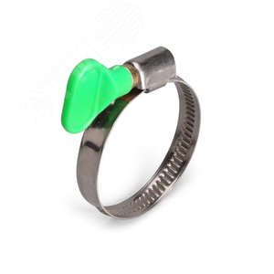 Хомут червячный PLB-9 (10-16)/W2 «бабочка