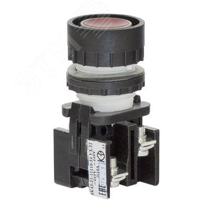 Выключатель кнопочный ВК 43-21-11110-54 УХЛ2 красный