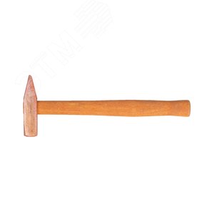 Молоток слесарный 0.2 кг квадратный боек омедненный