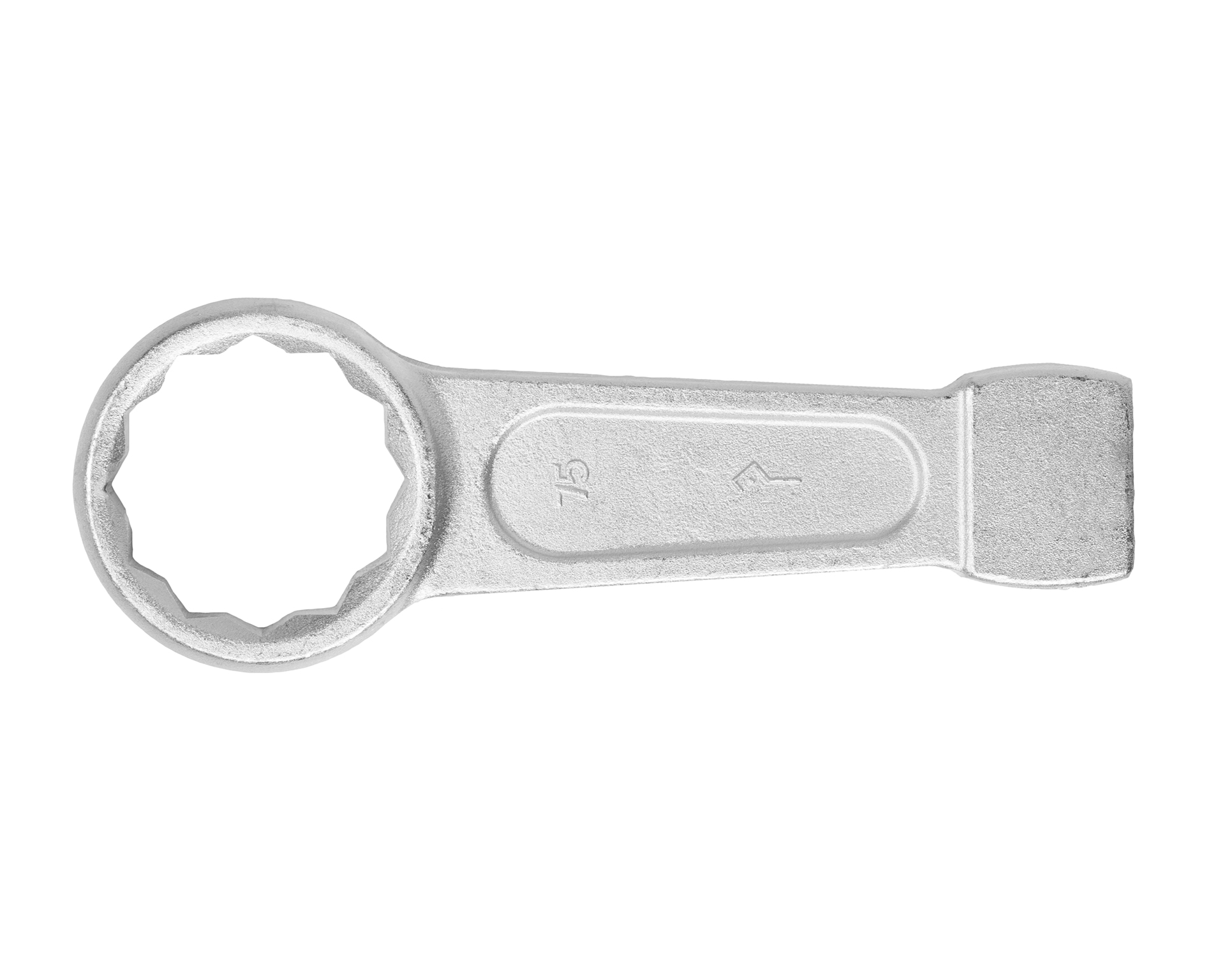 Ключ накидной односторонний ударный 75 мм КЗСМИ