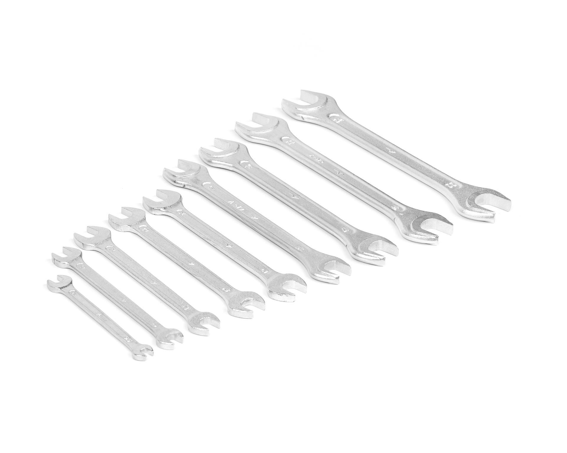 Набор ключей гаечных рожковых двусторонних №1 5.5-24 брезентовая сумка КЗСМИ