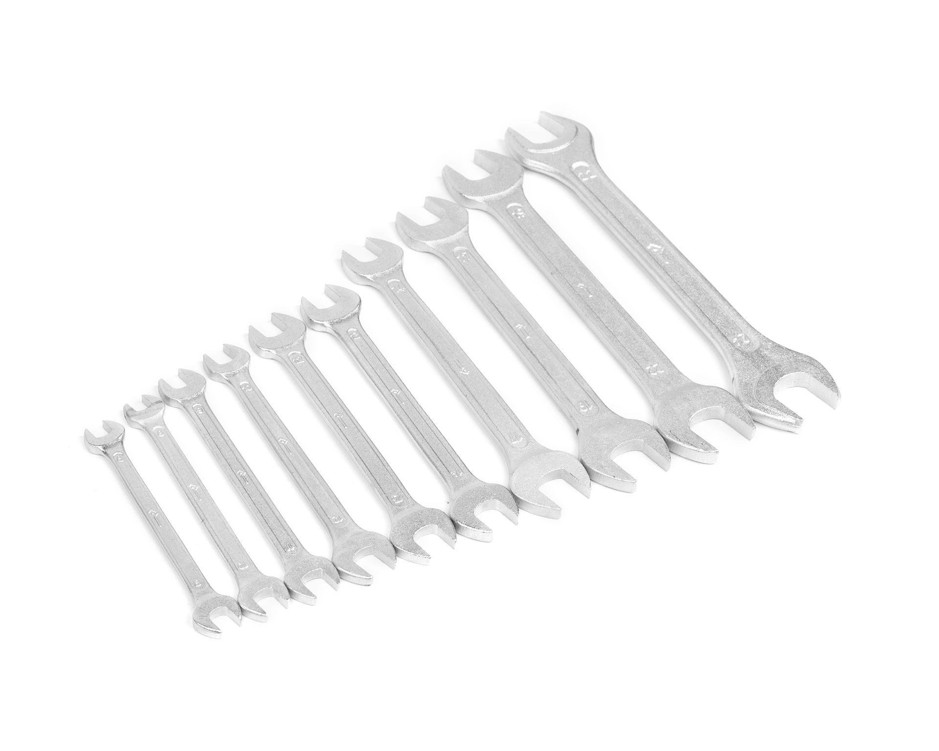 Набор ключей гаечных рожковых двусторонних 10 шт. 8-24 КЗСМИ