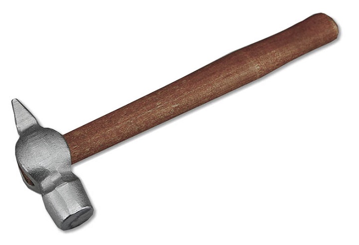 Молоток слесарный 1 (кг) круглый боек КЗСМИ