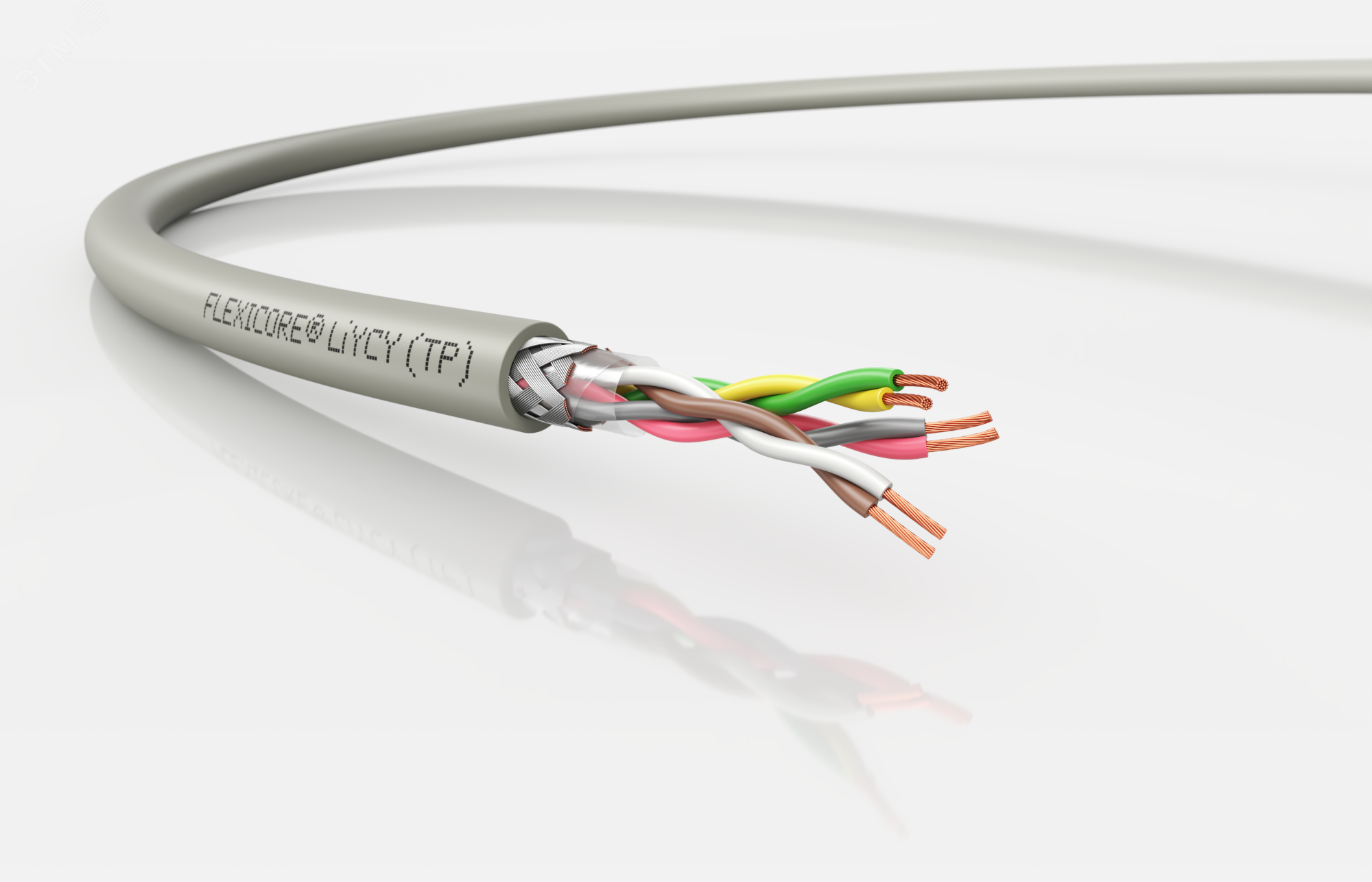 Кабель экранированный передачи данных FLEXICORE   LiYCY (TP) 3x2x0,5