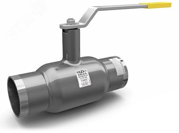 Кран шаровой приварной неполнопроходной DN125/100 PN25