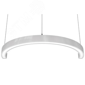 Светильник LED СТРЕЛА R 1/2 (ССО) 40Вт 2900Лм 4,0К опал IP20 подвесной