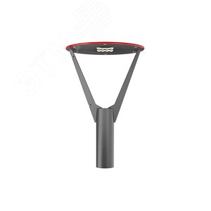 Светильник LED КАШТАН МИНИ (СТУ) 18Вт 2160Лм 4,0К КСС Ш3 IP67 торшерный без рассеивателя