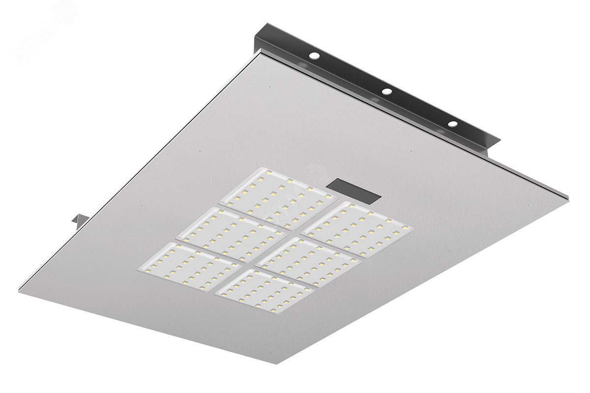 Светильник LED KEDR 2.0 АЗС (СВП) 50Вт 8000Лм 5,0К КСС Д прозрачный рассеиватель IP67 встраиваемый