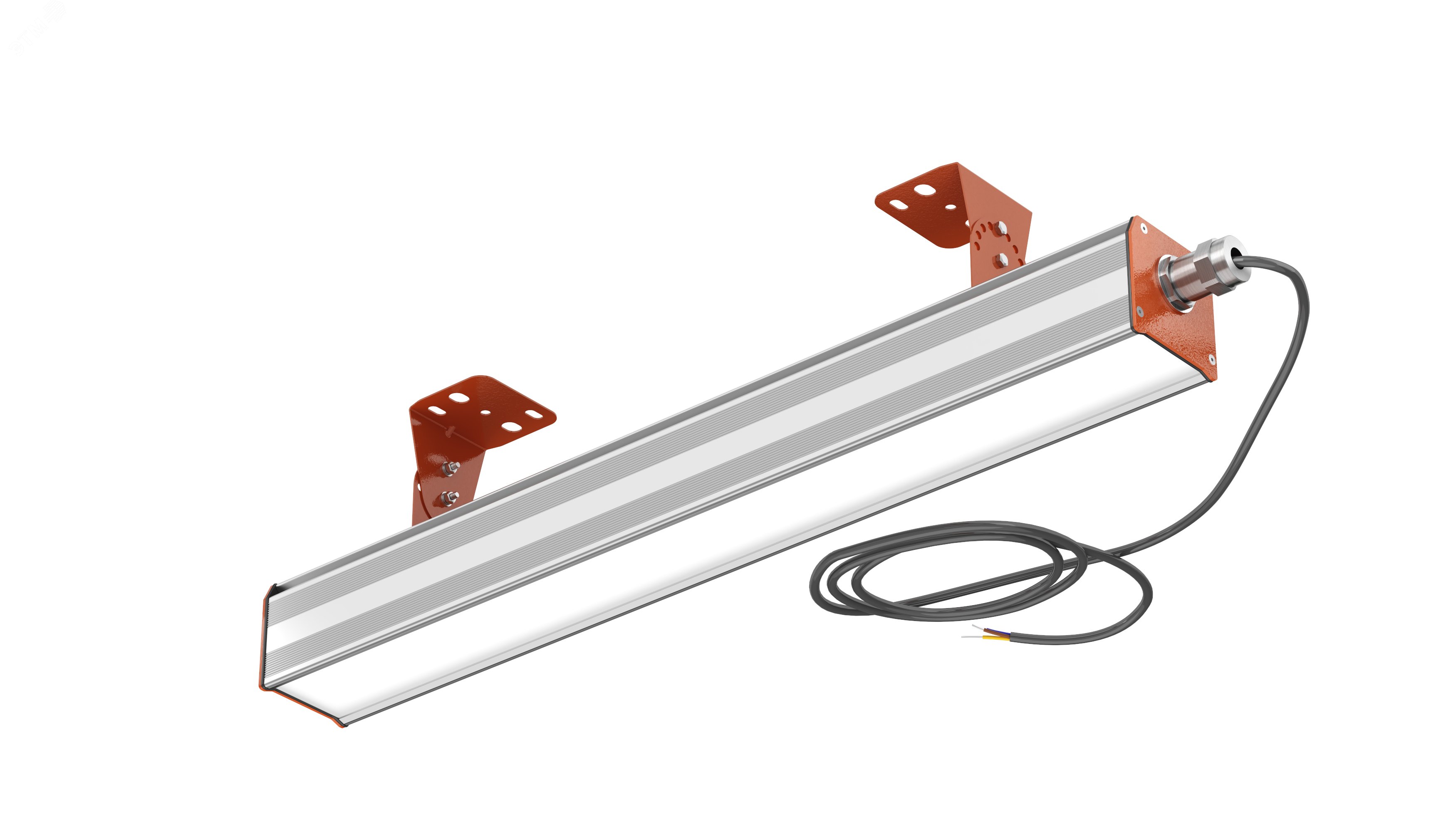 Светильник LED ВЕГА Ex (СПП) 24Вт 3000Лм 4,0К КСС Д IP65 закаленное стекло 2Ex накладной