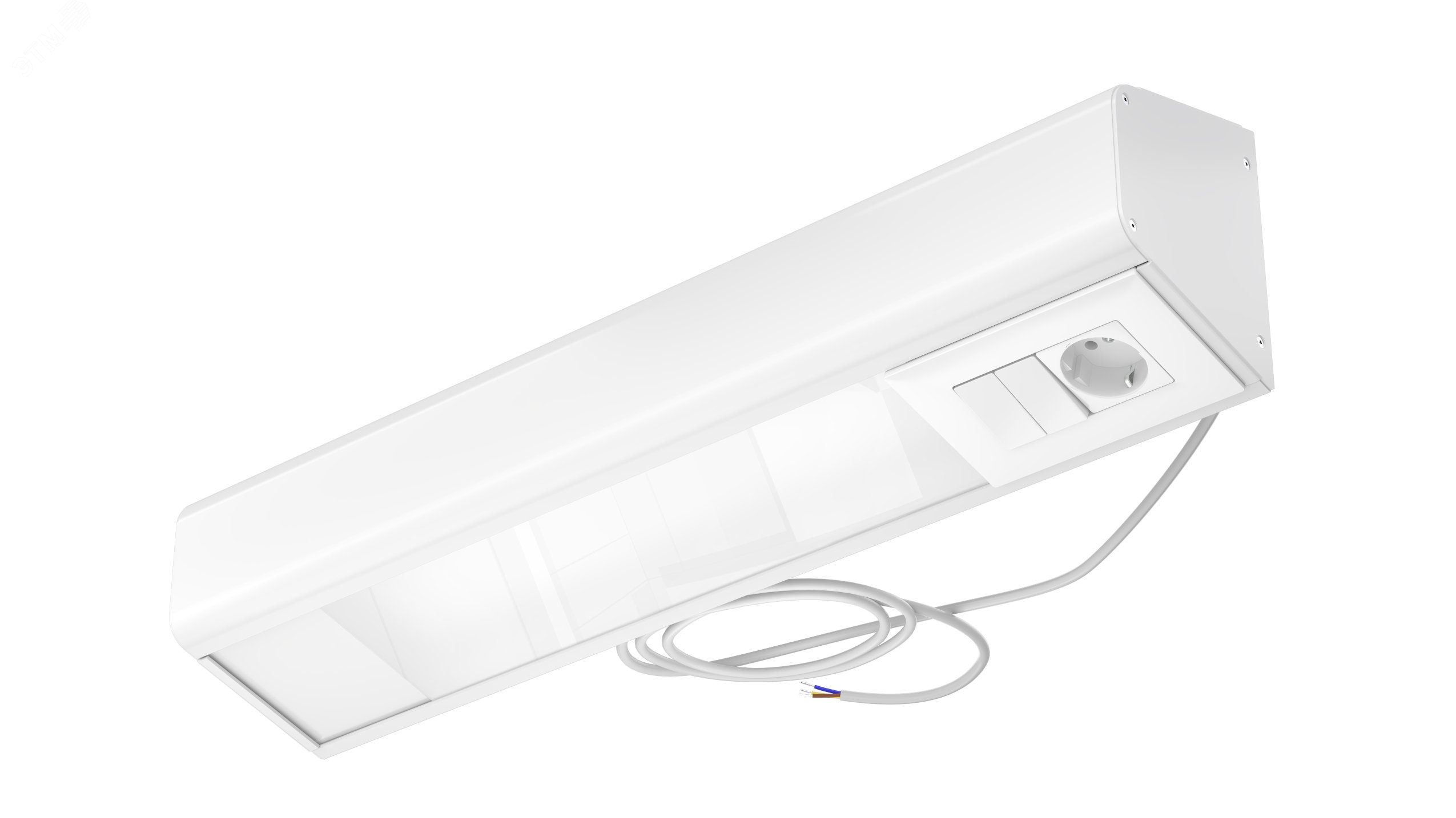 Светильник LED МЕДБРА (СБМ) 37/8Вт 3300/675Лм 4,0К IP20 накладной правосторонний CRI90