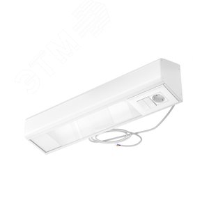 Светильник LED МЕДБРА (СБМ) 37/8Вт 3300/675Лм 4,0К IP20 накладной левосторонний CRI90