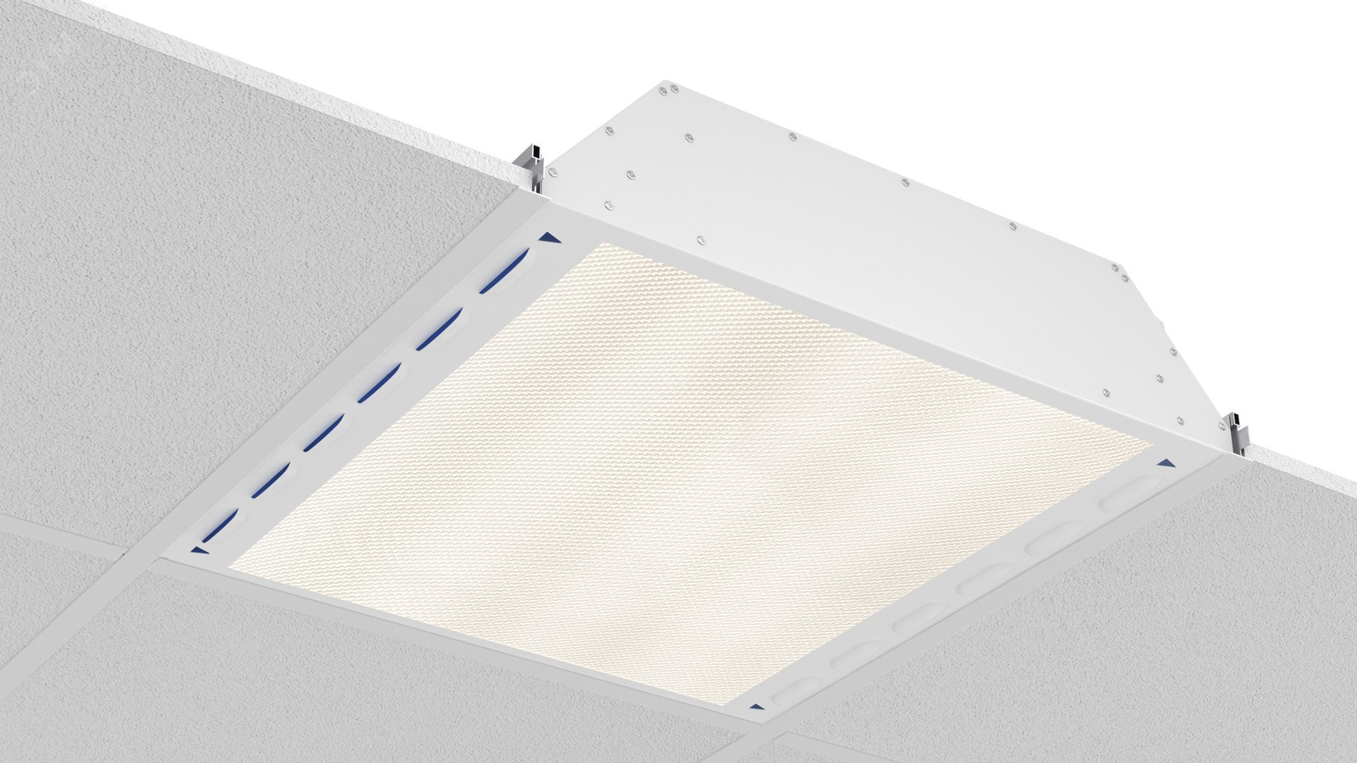 Светильник LED АНТИВИРУС SPACE (СВО) 55Вт 3600Лм 3,0К 60 куб.м/ч, до 30 кв.м, УФ-ламп 1х15, для ГРИЛЬЯТО IP20 встраиваемый