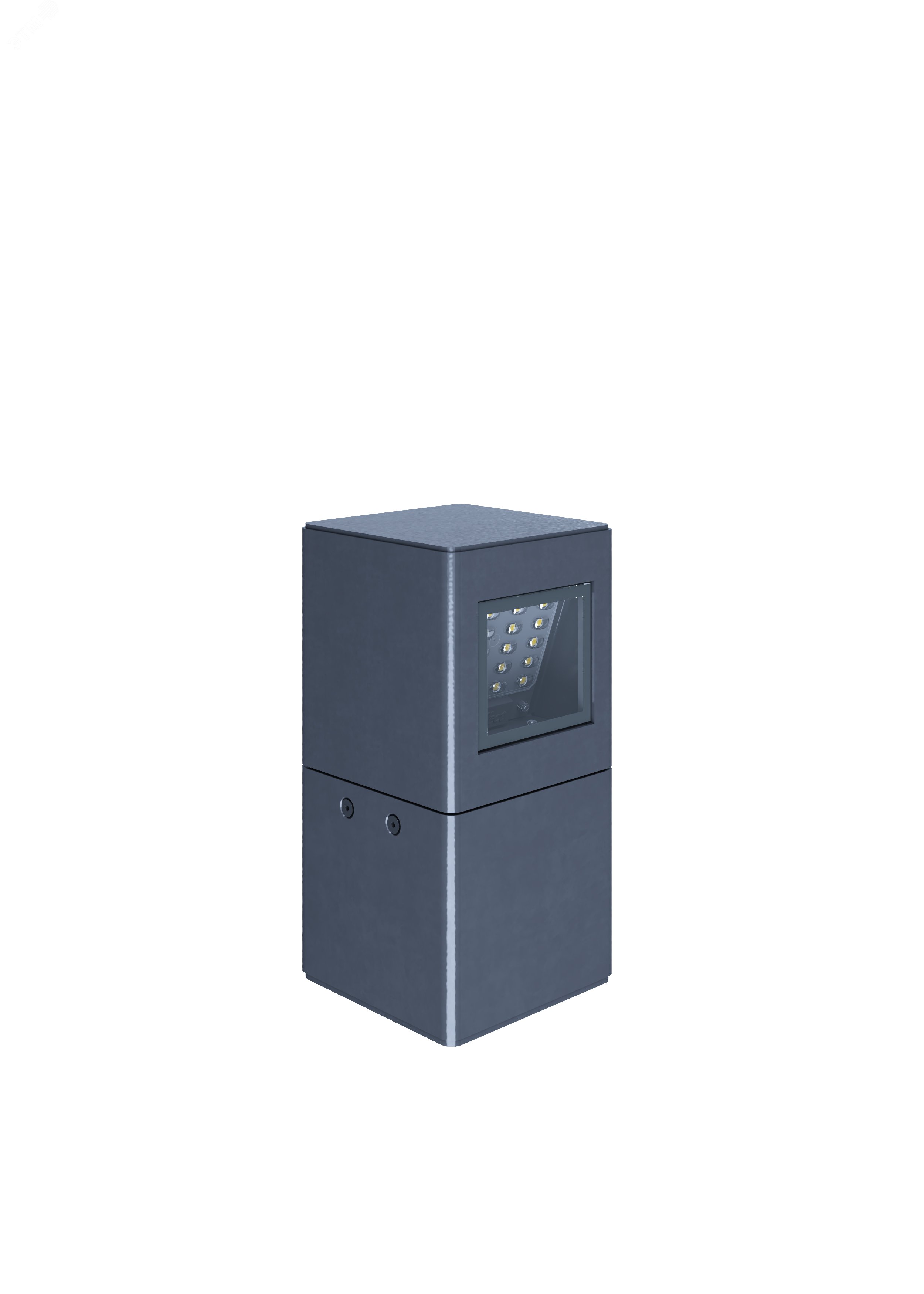 Светильник LED БОЛАРД (СТУ) 3Вт 180Лм 4,0К КСС Ш3 прозрачный рассеиватель IP65 высота 200мм