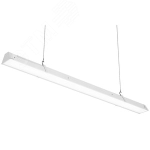 Светильник LED РИТЕЙЛ (ССО) 55Вт 5500Лм 4,0К КСС Д опал, одиночный светильник IP20 подвесной