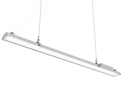 Светильник LED РИТЕЙЛ ЛАЙТ (ССО) 40Вт 3900Лм 4,0К КСС Д опал, одиночный светильник IP20 подвесной