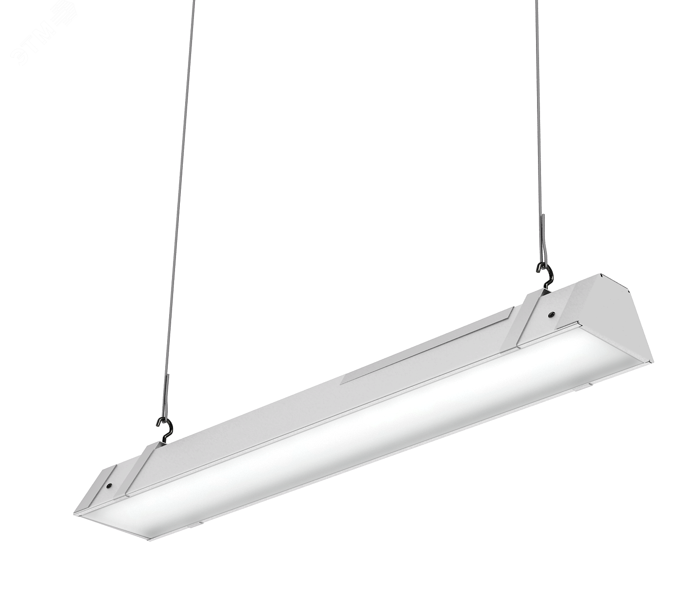 Светильник LED РИТЕЙЛ (ССО) 20Вт 1500Лм 4,0К КСС Д опал, проходной светильник IP20 подвесной