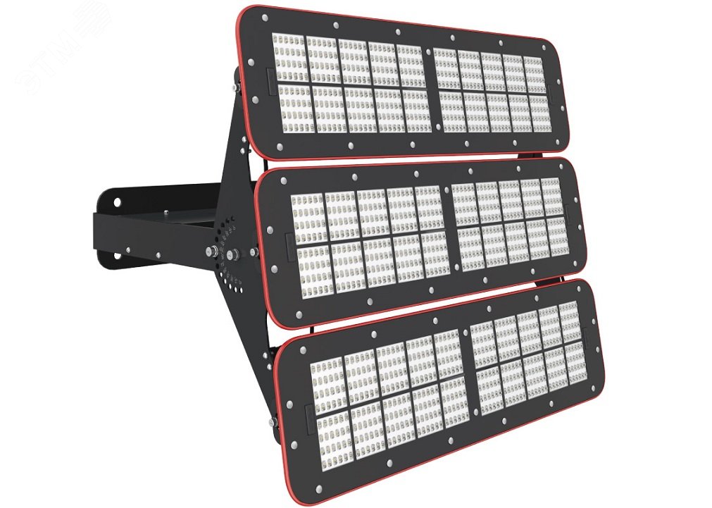 Прожектор LED УРАН ПРОМ (СБУ) 720Вт 115200Лм КСС Г 5,0К прозрачный рассеиватель IP67