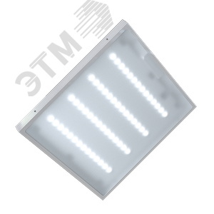 ДВО/ДПО-40Вт 5000К 5200Лм -RS-OF-40W4L-01-002 Микропризма IP40 595х595х40