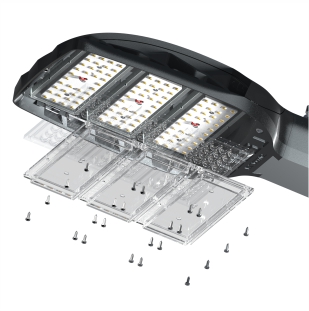 Литой алюминиевый корпус обеспечивает теплоотвод