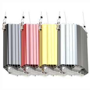 Доступно 10 вариантов цветового исполнения: порошковым напылением по RAL или методом анодирования