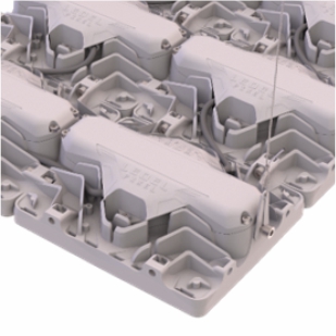 Модульная конструкция, позволяет собирать установку различных форм, мощностей и размеров