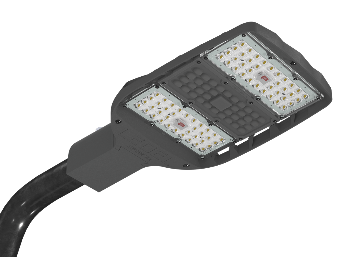 Светильник Street 9M/35/Ш27/5,0К/(L4)/КМ/SKX-01/220AC IP66 RAL7015 LEDEL