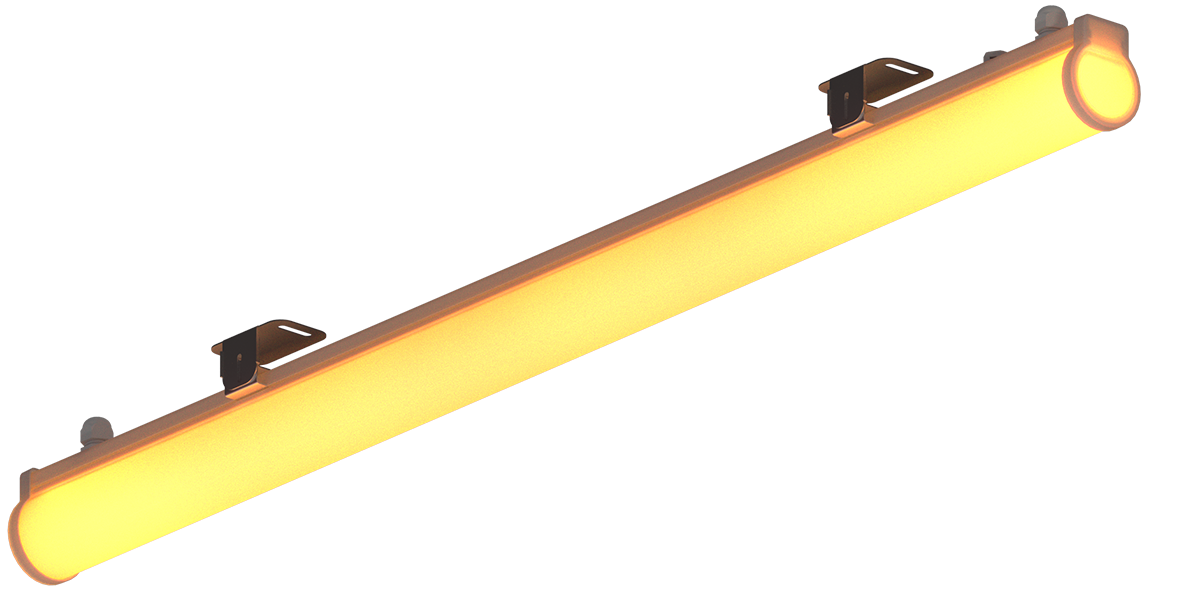 Светильник L-contour 150/1,9/Д/Amber/03/A1-B1/24DC IP66 LEDEL