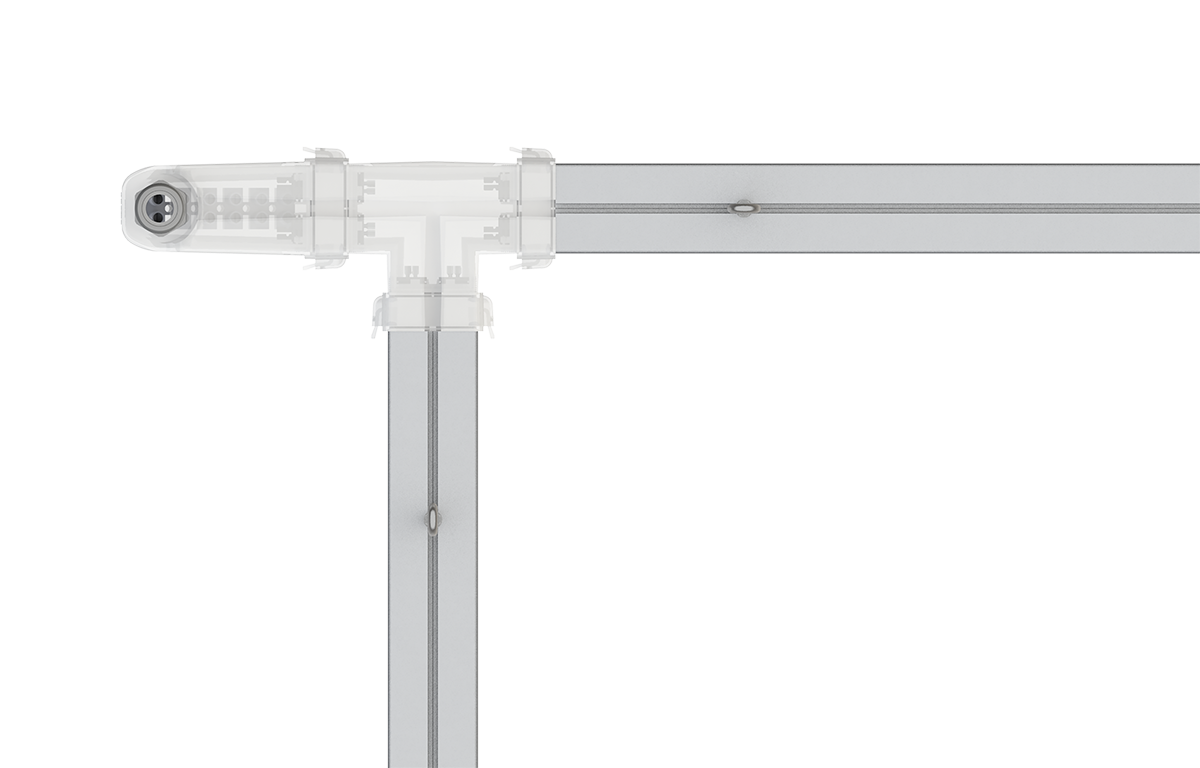 Коннектор L-trade II Т-образный ЛЕДЛ.068000.023 СБ левое подключение (ЛЕДЛ.068000.061-01) LEDEL