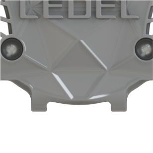 Ножки на торцевых крышках исключают повреждения оптической части при монтаже и транспортировке