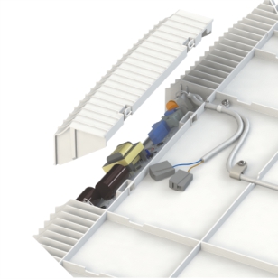 Отсек для драйвера