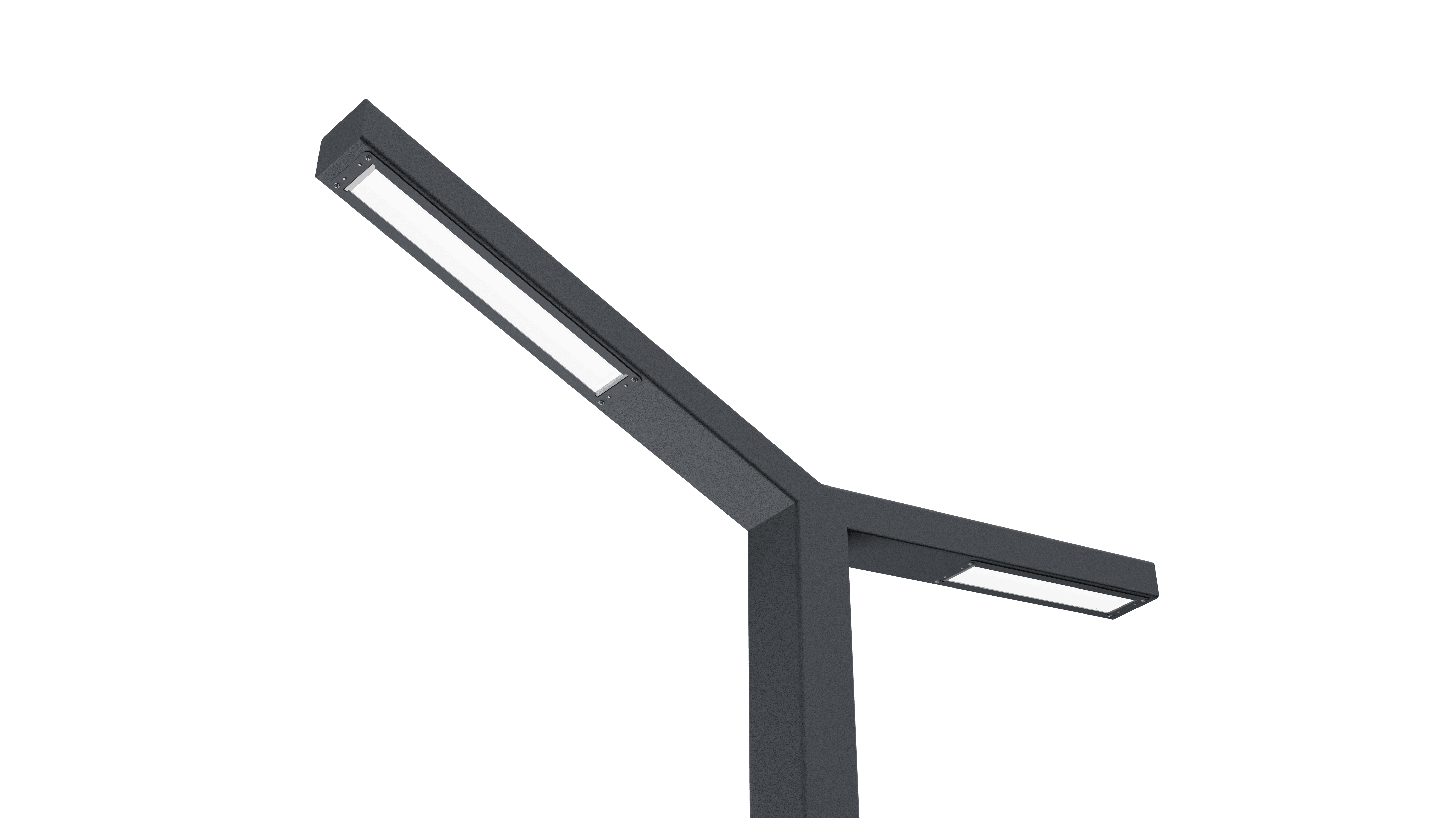 Светильник L-park STICK 2/30/30+30/Ш9/740/01/P1-F2/220AC IP65 YO LEDEL