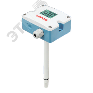 Датчик влажности 0-100%, и температуры от -20 до +60 C, канальный ModBus