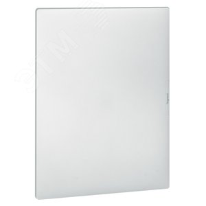 Щит встраиваемый пластиковый 3х18, белая дверь с клеммником заземления нейтрали