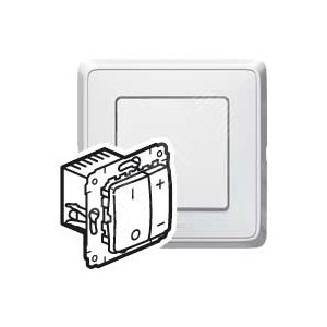 CARIVA Диммер 500Вт в рамку белый