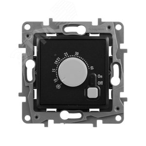 ETIKA Термостат для пола антрацит