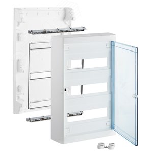 Щит распределительный навесной ЩРн-П-36 (3х12) прозрачная дверь Nedbox