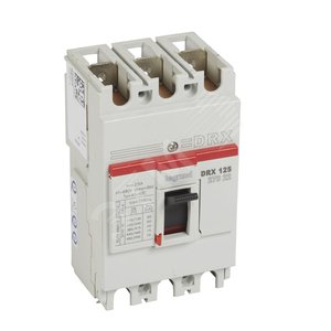 Выключатель автоматический DRX125 термомагнитный 25A 3П 20кА