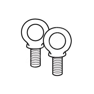 Комплект подъемных колец XL3 800