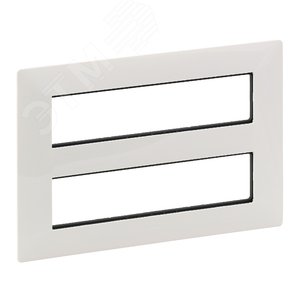 Valena LIFE Рамка для модульных устройств Mosaic 2x4x2 модуля Белая