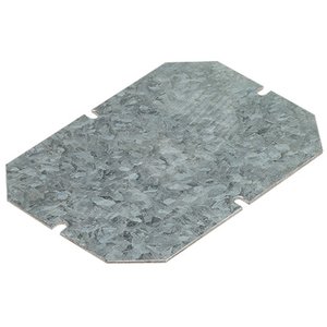 Пластина монтажная металлическая толщина 1.5мм для коробок 220х170мм