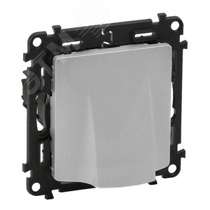 Valena LIFE Вывод кабеля с лицевой панелью Без клемм Алюминий