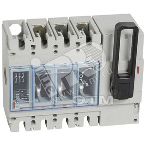 Выключатель нагрузки DPX-IS630 3п 400A фронтальная ручка