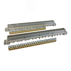 Клеммный блок Земля+Нейтраль 2(12Х16 И 12Х10)