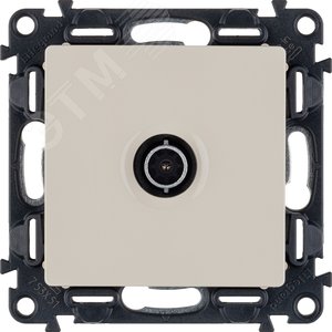 Valena LIFE Розетка ТВ c топологией звезда 0-2400 МГц С лицевой панелью Слоновая кость