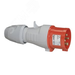 Вилка кабельная переносная 16А 3К+З 380В IP44