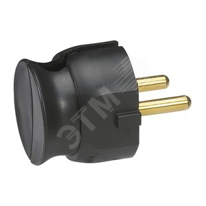 Элиум Вилка 2К 16А черная