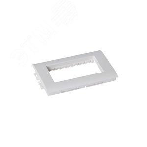 Суппорт Mosaic - 4 модуля - для кабель-каналов    Metra 85х50, 100х50 и 130х50