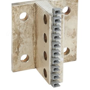 Заглушка торцевая изолирующая для гребенки распределительной L+N